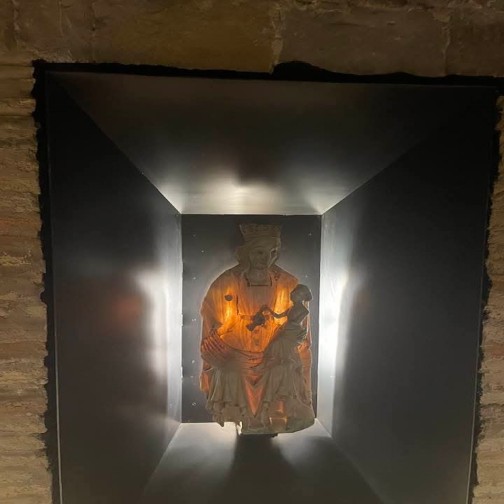 Cuadro en la pared Santa Maria-Catedral Pamplona-Navarra-España2025